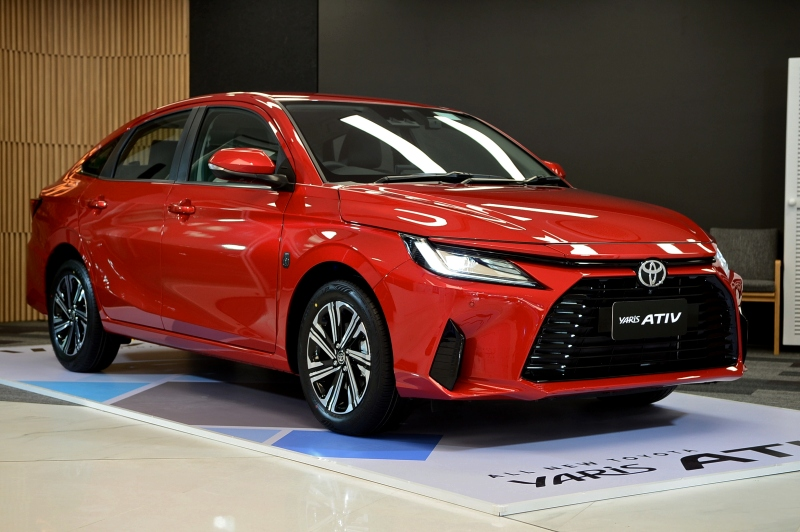 Toyota Vios 2023 ra mắt tại Th&aacute;i Lan