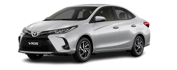 Toyota Vios màu bạc