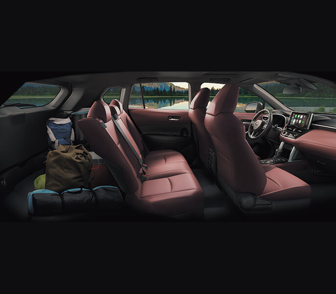 Thiết kế cửa sau rộng rãi