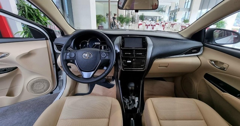 Nội thất Toyota Vios 2023 sang trọng