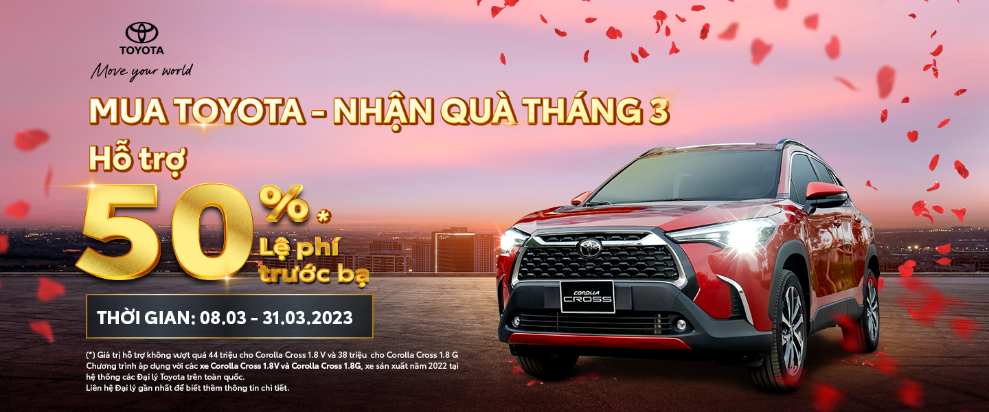 Khuyến mại đặc biệt mua xe Cross