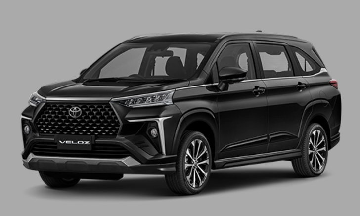 Thiết kế ngoại thất xe Toyota Veloz Cross màu đen