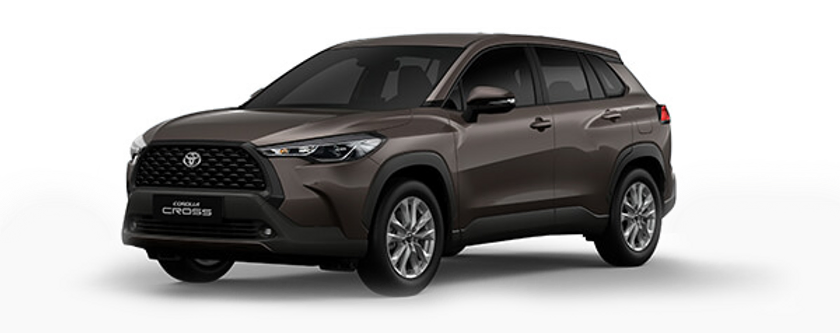 Toyota Corolla Cross màu nâu