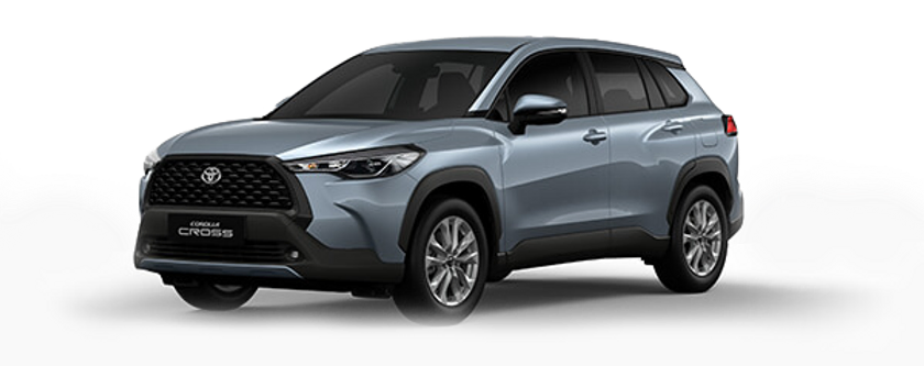 Toyota Corolla Cross màu bạc