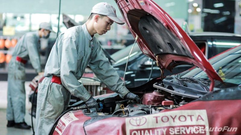 Bảo dưỡng xe Toyota định kỳ gi&uacute;p chiếc xe của bạn như mới
