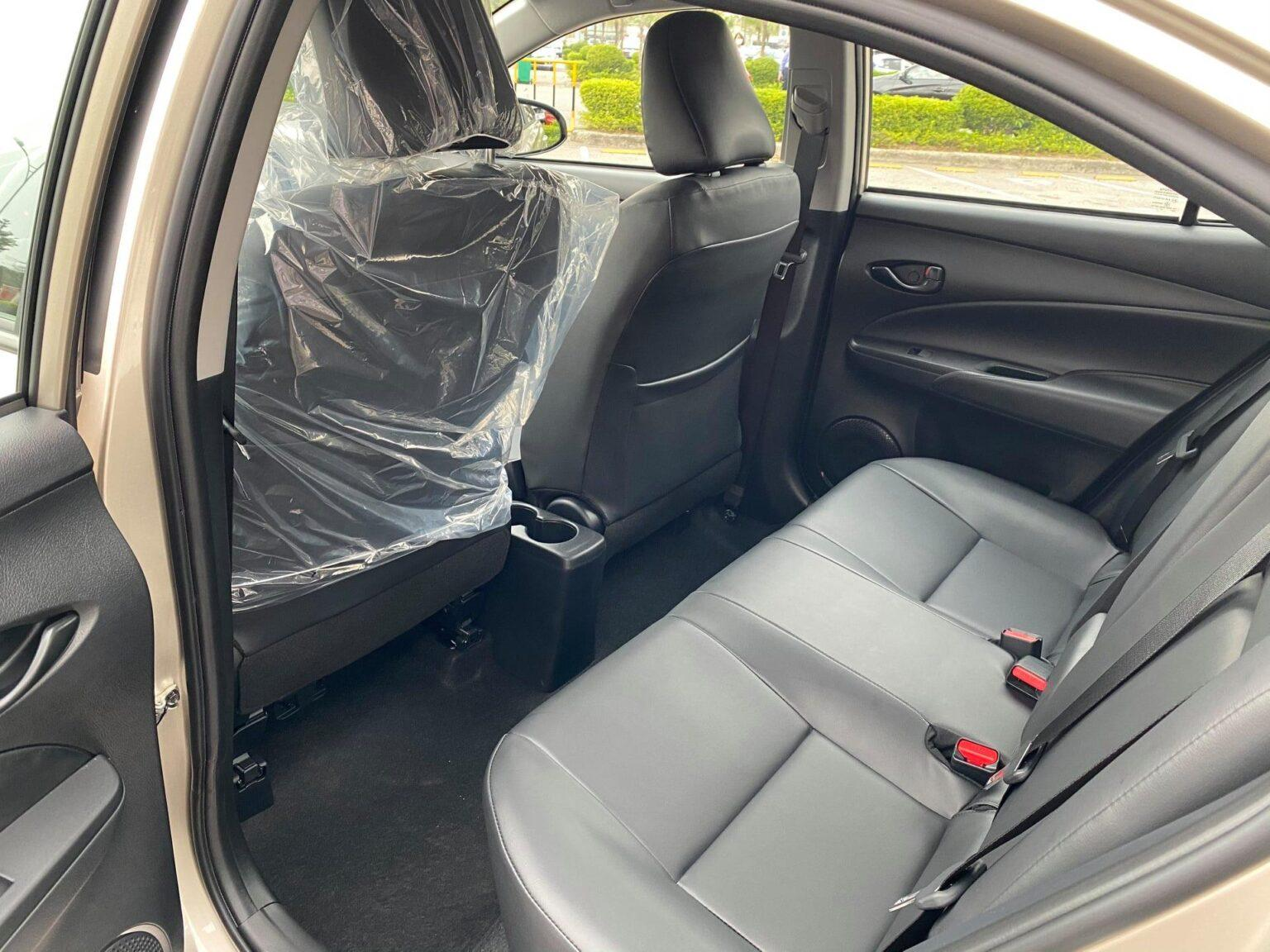 thiết kế h&agrave;ng ghế xe Vios số s&agrave;n