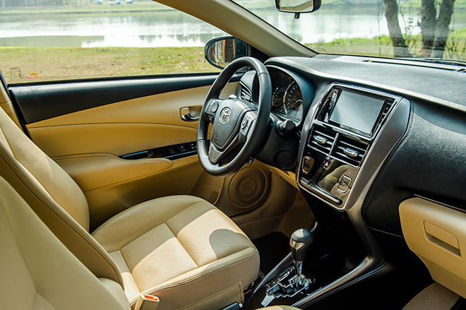 Nội thất xe Toyota Vios 2022