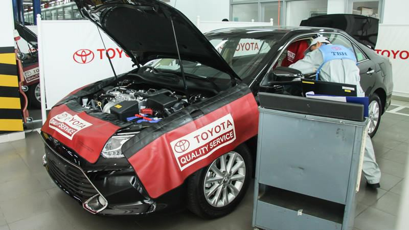 Bảo dưỡng xe Camry 2023 định kỳ