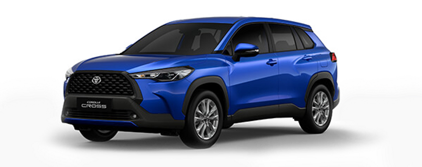 Toyota Corolla Cross màu xanh