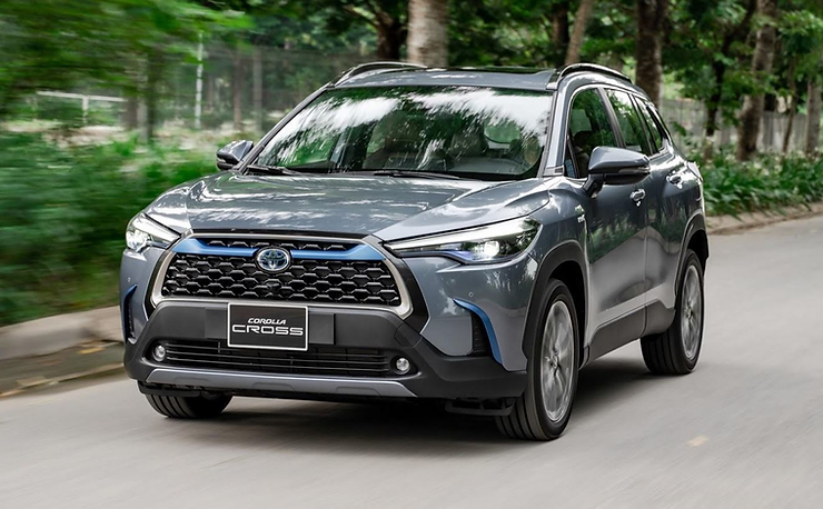 Xe Toyota Corolla Cross Hybrid 2023 thiết kế đẹp mắt