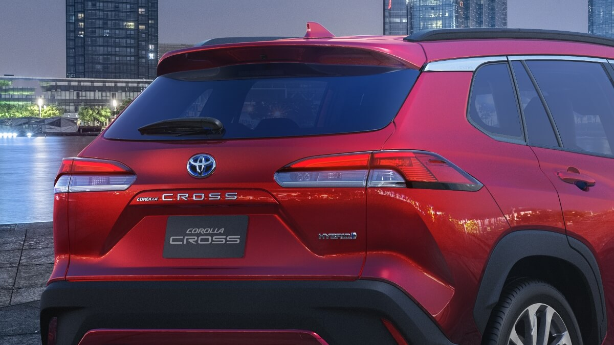 Thiết kế đu&ocirc;i xe Toyota Corolla Cross