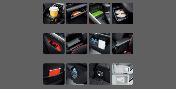 Hộc lưu trữ tiện dụng