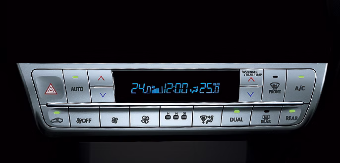 Hàng ghế trước Raize 2024