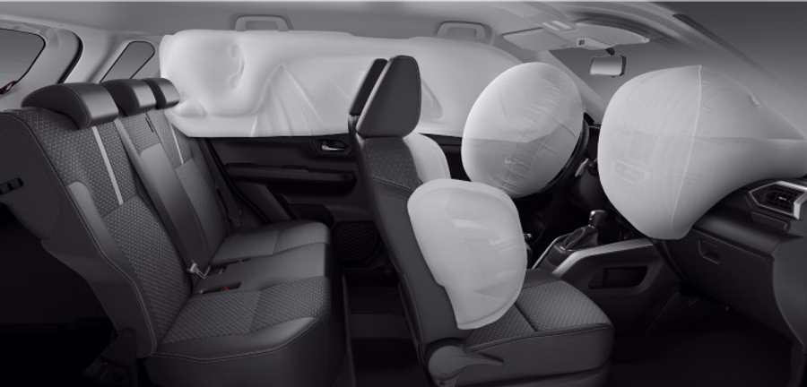 Trang bị 6 túi khí