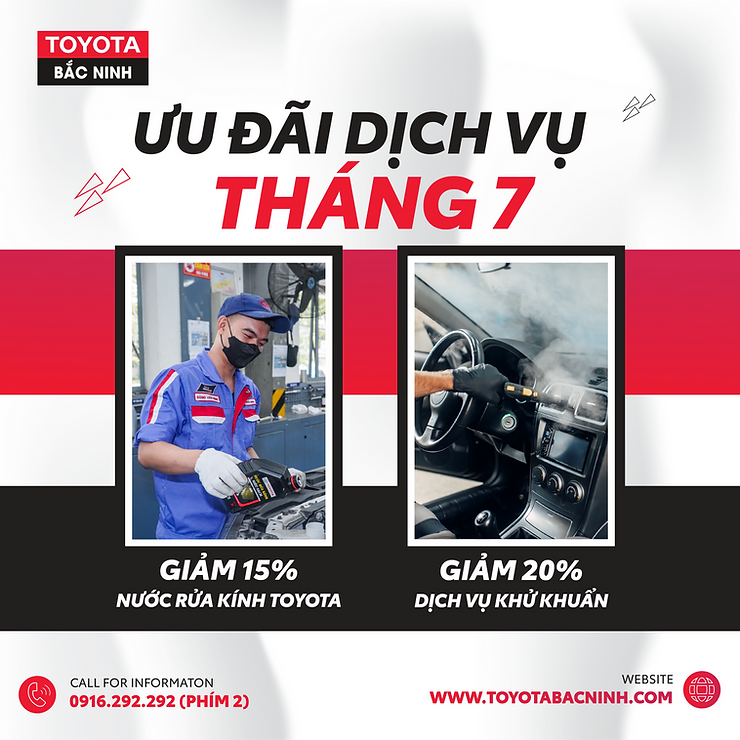 Giảm 15% nước rửa kính, giảm 20% dịch vụ khử khuẩn