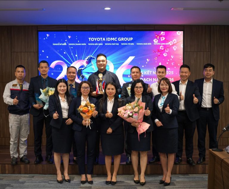 LỄ TỔNG KẾT TOYOTA IDMC GROUP 2025 VÀ ĐỊNH HƯỚNG HOẠT ĐỘNG 2026