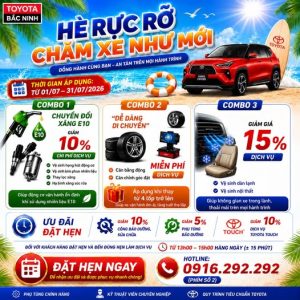 HÈ RỰC RỠ – CHĂM XE NHƯ MỚI