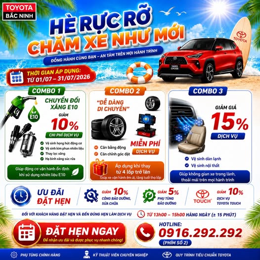 HÈ RỰC RỠ – CHĂM XE NHƯ MỚI