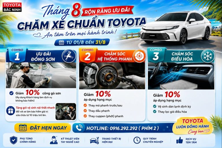 Khuyến mãi dịch vụ tháng 8